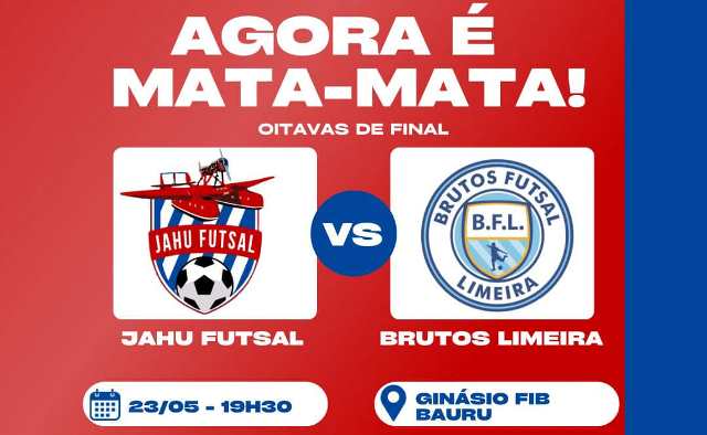 Jahu Futsal joga quinta-feira em Bauru pela Liga Paulista: ‘matar ou morrer’