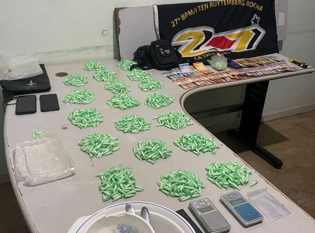 Policia Militar de Jaú Realiza três apreensões por tráfico de drogas nos últimos dias
