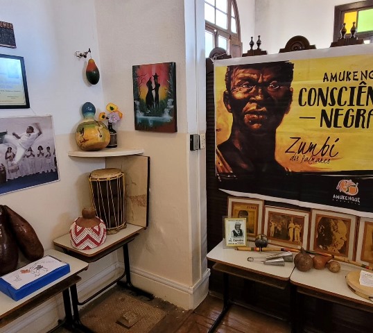 EXPOSIÇÃO AFRO’ CONTINUA NA ESTAÇÃO FERROVIÁRIA ATÉ SEXTA-FEIRA