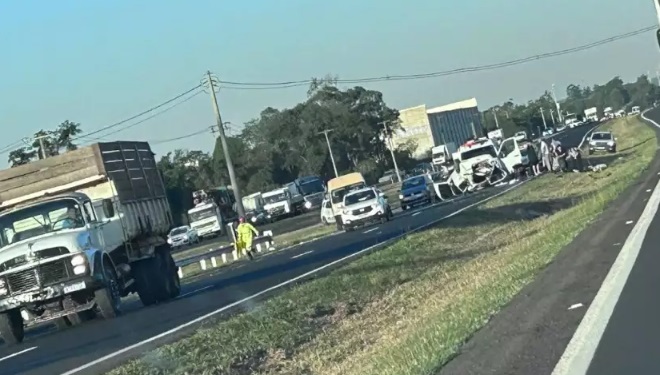 Tragédia na rodovia Bauru-Jaú: bebê 9 meses morre em acidente