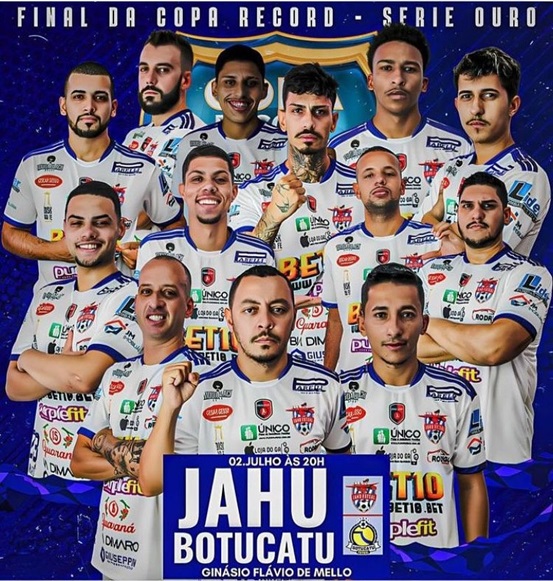 Jahu e Botucatu disputam o título da Copa Record de Futsal nesta terça-feira: entrada franca