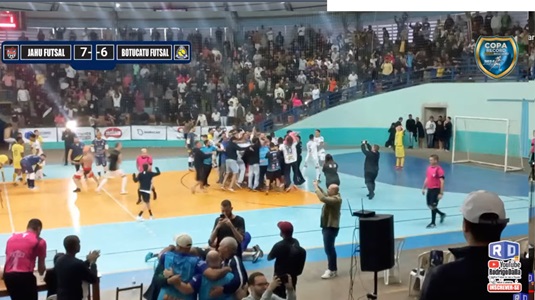 Jahu Futsal é campeão da Copa Record em jogo que teve emoção no final e 7 x 6 no placar após cobrança de pênaltis