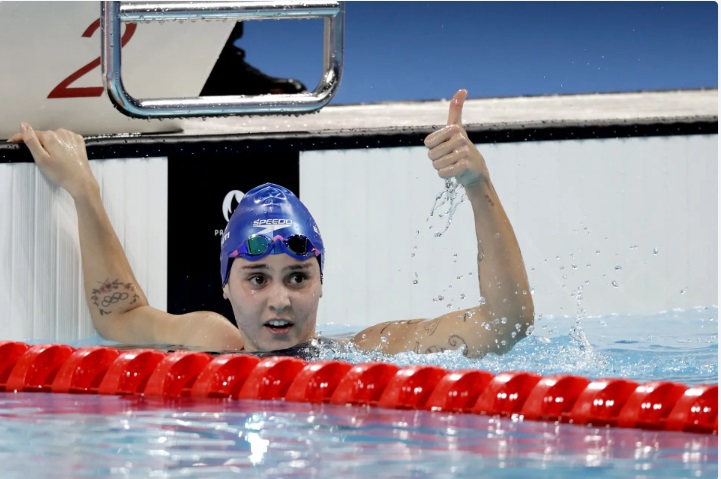 Resumo Paris 30/07: Bia Dizotti garante vaga na final dos 1500m livre da natação; veja outros resultados