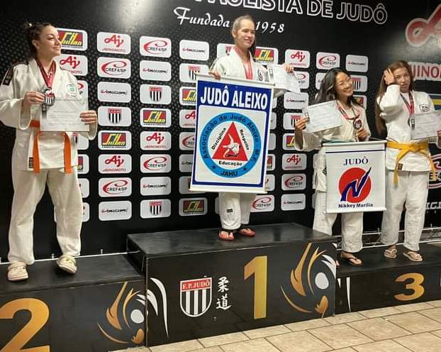 Tem judoca de Jaú campeã na fase final do Campeonato Paulista