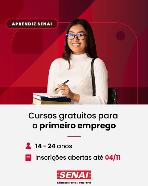 SENAI Jaú abre inscrições para cursos gratuitos de aprendizagem industrial