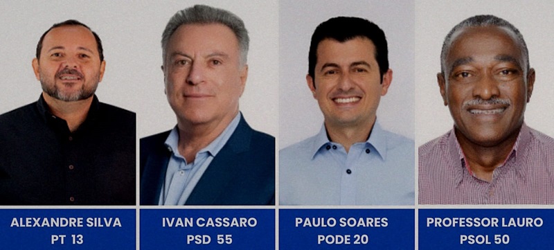 Prévia das primeiras urnas em Jau apontam vitória de Ivan Cassaro em Jaú com quase 50% dos votos, contra 20% de Paulo Soares