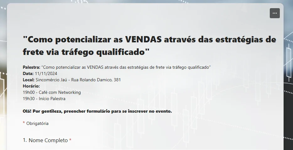 Palestra do Sebrae-SP em Jaú abordará estratégias de frete para conversão de vendas online