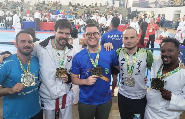 4 caratecas de Jaú ganham medalhas no Campeonato Brasileiro da modalidade