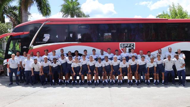 São Paulo FC está em Jaú, onde disputa a primeira fase da Copinha; Tricolor sub-20 enfrenta o Galinho na sexta-feira