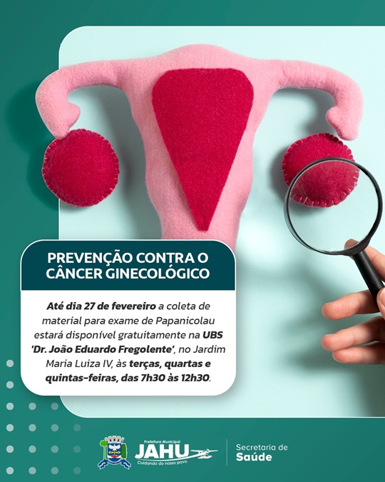 PREVENÇÃO CONTRA O CÂNCER GINECOLÓGICO NA UBS DO MARIA LUIZA IV!