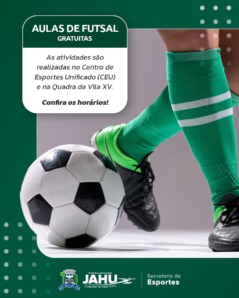 Prefeitura de Jahu oferece aulas gratuitas de futsal e karatê: veja locais e como participar
