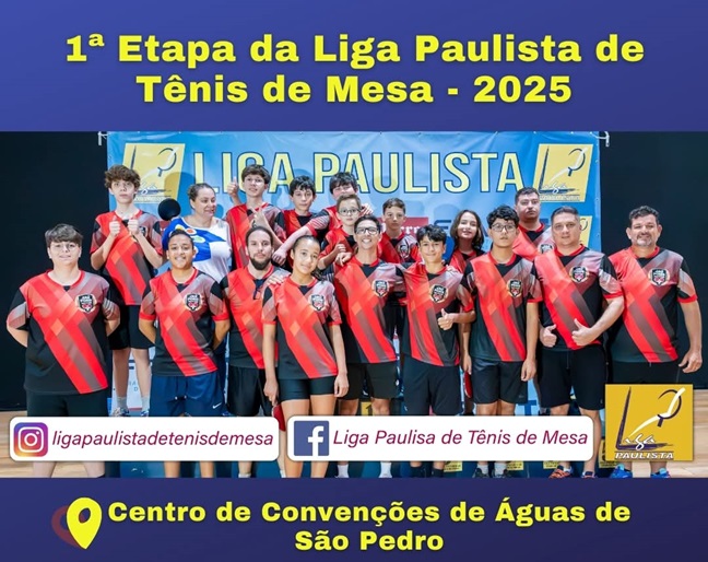 Jaúpong conquista o vice-campeonato da Liga Paulista em Águas de São Pedro