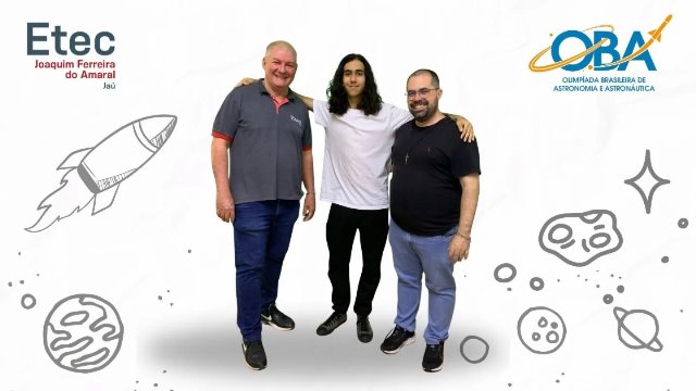 Participação de aluno na fase internacional da OBA – Olimpíada Brasileira de Astronomia e Aeronáutica