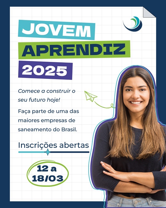 Águas de Jahu abre inscrições para o Programa Jovem Aprendiz 2025