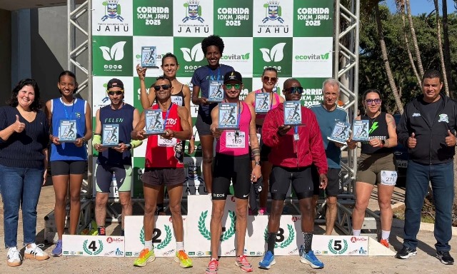 CORRIDA DOS TRABALHADORES” REÚNE 300 ATLETAS EM JAÚ: RITA DE CÁSSIA VENCE NO FEMININO E WANCLEI DE SOUZA NO MASCULINO