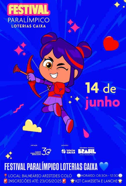 Festival Paralímpico chega a Jaú com nova data de inscrição e programação para jovens atletas