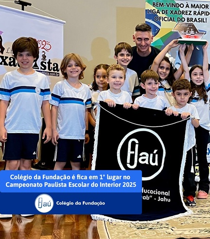 Colégio da Fundação é campeão do Campeonato Paulista Escolar do Interior 2025 em Bauru