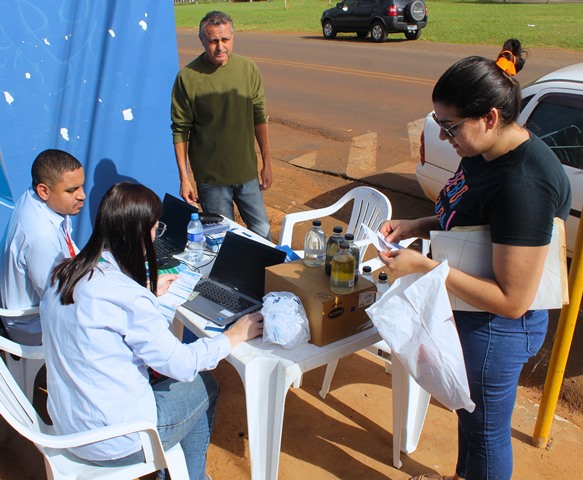 Dezenas de atendimentos são realizados em ação itinerante da Águas de Jahu em Potunduva