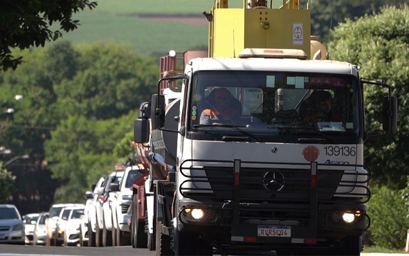 Raízen promove carreata em Barra Bonita para conscientizar a população sobre os riscos de incêndios