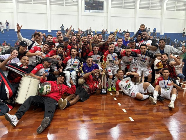 BAR DO CONCHA É BICAMPEÃO DO CAMPEONATO JAUENSE DE FUTSAL DA 1ª DIVISÃO