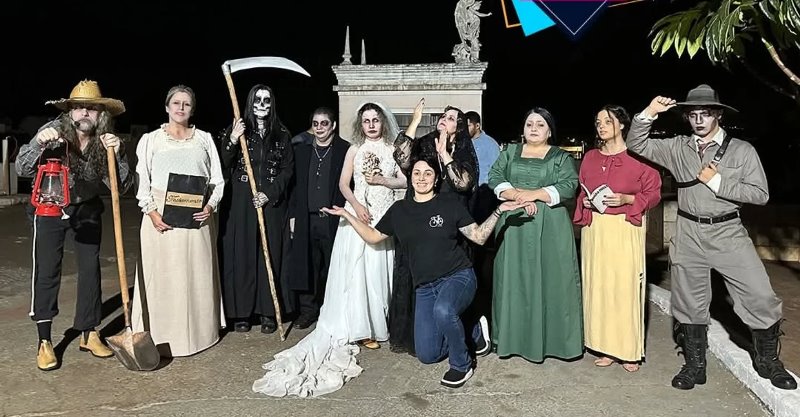 Passeio cemiterial nesta sexta promete encantar com histórias e personagens da memória jauense