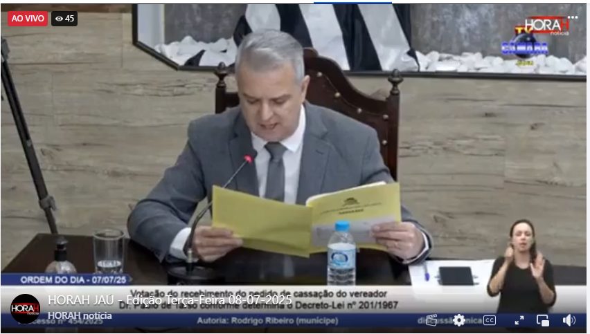 Câmara de Jaú acata pedido de cassação do Dr. Paulo de Tarso e população reage nas redes: “Circo”, “vergonha” e “perseguição”