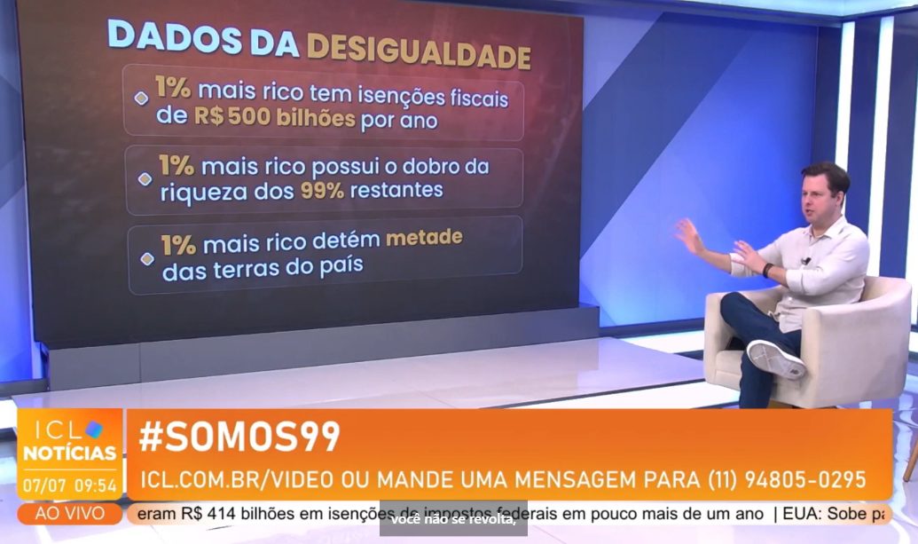#somos99%: chegou a hora de nos unirmos para enfrentar o maior problema do Brasil