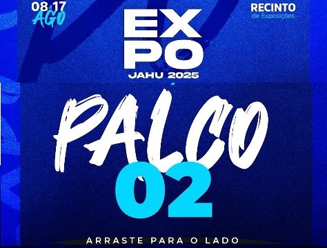 EXPOJAHU ABRE ESPAÇO PARA ARTISTAS LOCAIS NO PALCO 2: CONTAGEM REGRESSIVA COMEÇOU