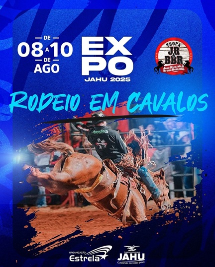 ExpoJahu 2025 começa nesta sexta-feira com Luan Pereira no palco principal: 10 dias de shows, rodeio e atrações para toda a família