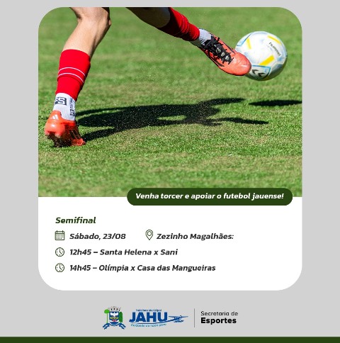 Semifinais do Campeonato Jauense da 1ª Divisão estão definidas