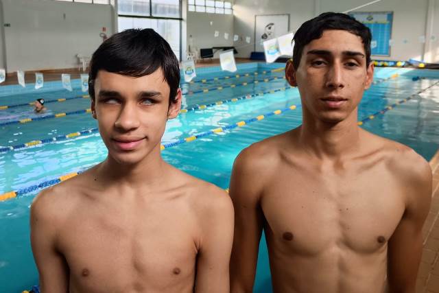 ESTEVINHO E GABRIEL LEITE DISPUTAM A 2ª ETAPA NACIONAL DE NATAÇÃO PARALÍMPICA