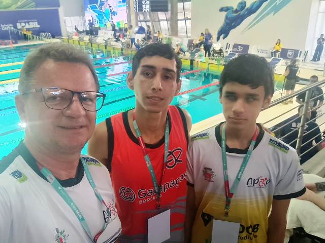 ESTEVINHO E GABRIEL LEITE SUPERAM EXPECTATIVAS NA ETAPA NACIONAL EM COMPETIÇÃO PARALÍMPICA