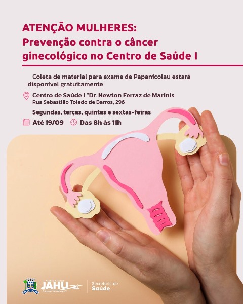 Centro de Saúde I oferece exame de Papanicolau gratuito para prevenção do câncer ginecológico