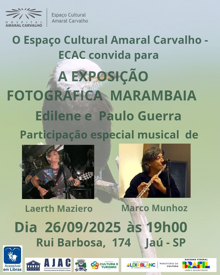 EXPOSIÇÃO FOTOGRÁFICA “MARAMBAIA” SERÁ INAUGURADA NO ECAC NESTA SEXTA-FEIRA