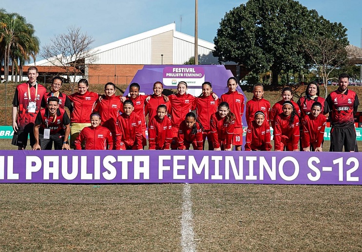 SESI Jaú recebe o Festival Paulista Feminino Sub-14 Petrobras