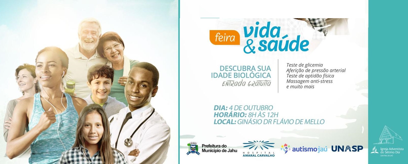 Jaú terá manhã especial de cuidados com a saúde neste sábado com uso de ônibus adaptado doado pela Unoeste