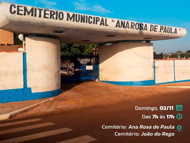 CEMITÉRIOS MUNICIPAIS DE JAÚ E POTUNDUVA TERÃO HORÁRIO ESPECIAL NO DIA DE FINADOS