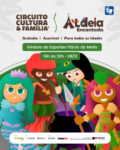 “Aldeia Encantada” transforma o Ginásio Flávio de Mello em um mundo mágico neste sábado