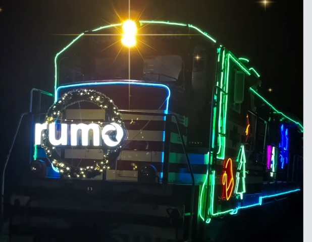 Trem Iluminado chega a Jahu no dia 12 de dezembro e promete encantar o público com o espírito natalino (DATA CORRIGIDA)