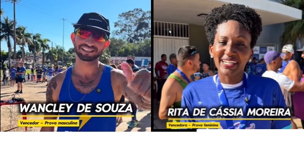 Wancley de Souza e Rita de Cássia vencem a Corrida de Natal e encerram o calendário esportivo de Jaú