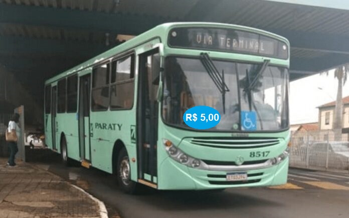 PASSAGEM DE ÔNIBUS EM JAÚ SOBE PARA R$ 5 A PARTIR DE SÁBADO; SUBSÍDIO CONTINUA, MAS ESTÁ LONGE DA ‘TARIFA ZERO’