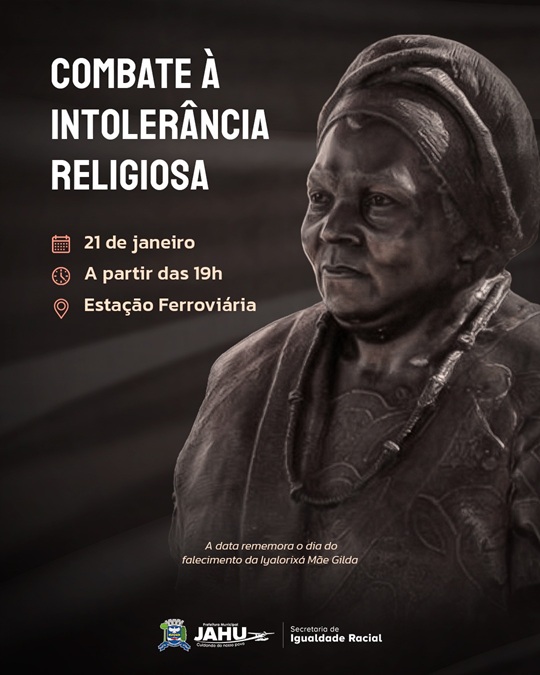 PREFEITURA REALIZA EVENTO PARA PROMOVER O COMBATE À INTOLERÂNCIA RELIGIOSA