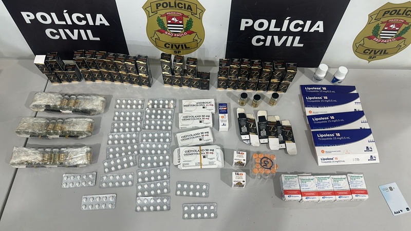 DO PLANTÃO DA NOTÍCIA: POLÍCIA CIVIL DESMONTA ESQUEMA DE VENDA DE MEDICAMENTOS ILEGAIS E PRENDE HOMEM EM JAÚ