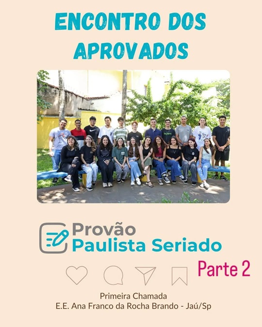 Escola Ana Franco lidera aprovações no Provão Paulista e coloca aluno em medicina na Unesp
