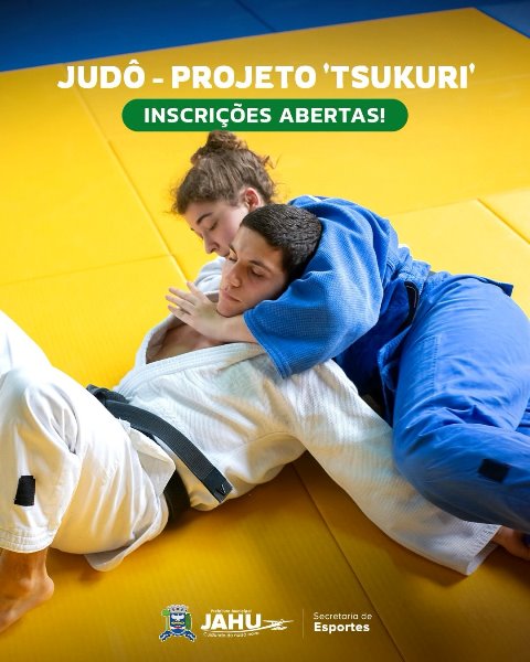 Projeto “Tsukuri – Preparando para a Vida” abre inscrições para aulas gratuitas de judô em Jaú