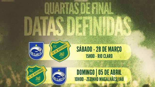 XV de Jaú encara Rio Claro nas quartas da A3 e revive lembranças da batalha de 2005