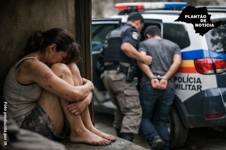 DO PLANTÃO DA NOTÍCIA: MULHER MANTIDA EM CÁRCERE PRIVADO, SOB AMEAÇA E VIOLÊNCIA É SALVA PELA PM