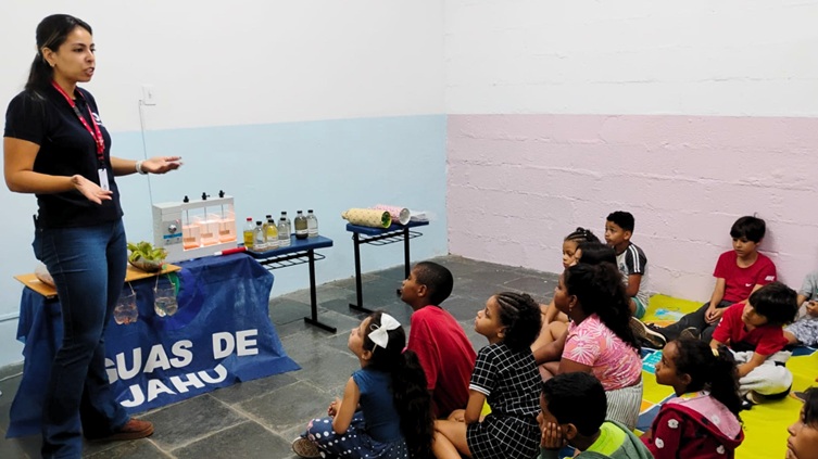 Águas Day mobiliza estudantes e reforça educação ambiental no Dia Mundial da Água