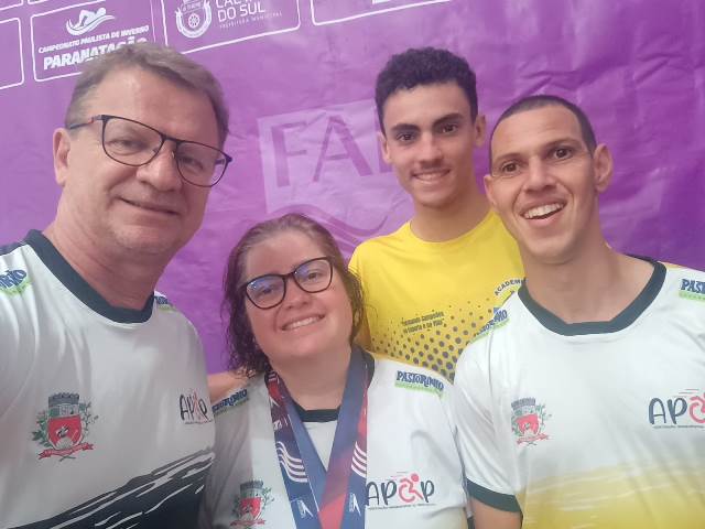 Atletas da APOP brilham no Paulista de Paranatação e Alessandra conquista tricampeonato nos 100m costas