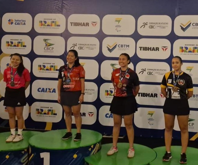 Atleta jauense conquista bronze no Campeonato Brasileiro de Inverno de Tênis de Mesa